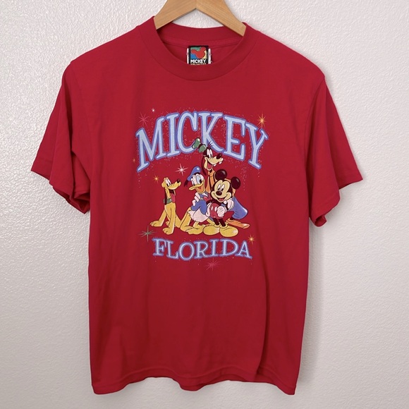 Disney Tops - Vintage 90s Mickey Unlimited & friends Florida graphic tee